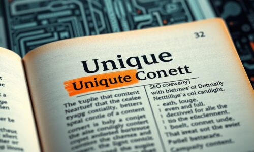 SEO Lexikon »Was bedeutet Unique Content?