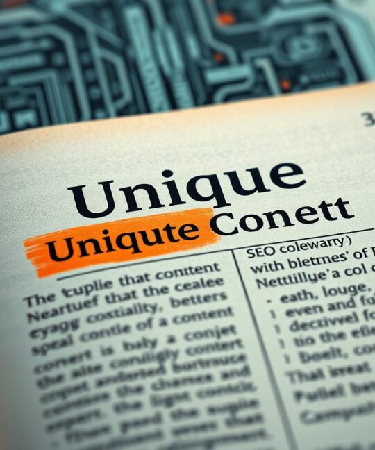 SEO Lexikon »Was bedeutet Unique Content?