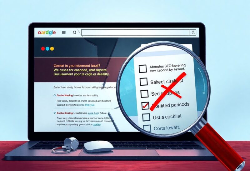Häufige SEO-Fehler und deren Vermeidung