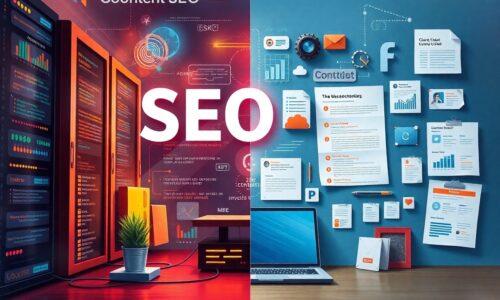 Unterschied zwischen technischer und inhaltlicher SEO